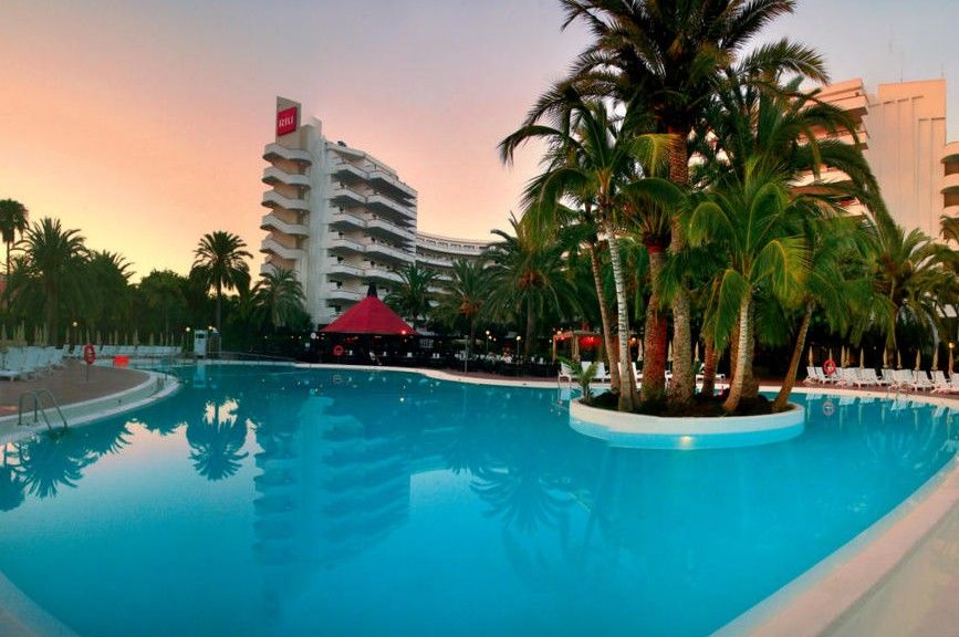 Hotel Riu Papayas ปลายา เดล อิงเกลส ภายนอก รูปภาพ